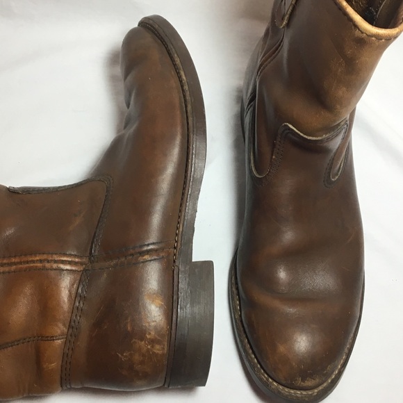 mens red wing pull on boots